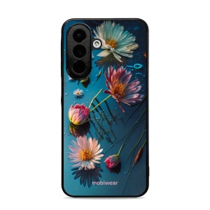 Lesklý kryt na mobil Samsung Galaxy A27 5G - Mobiwear Glossy G013G, květy na hladině