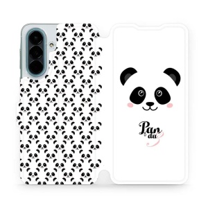 Flip pouzdro na mobil Samsung Galaxy A27 5G - Mobiwear M030P, panda Amálka