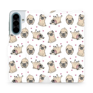 Flip pouzdro na mobil Samsung Galaxy A27 5G - Mobiwear M097P, mopsíci