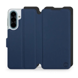 Flip pouzdro Mobiwear Semiš na mobil Samsung Galaxy A27 5G - černé