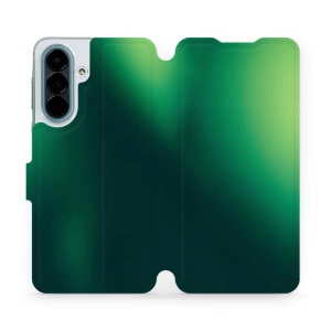 Flip pouzdro na mobil Samsung Galaxy A27 5G - Mobiwear VP61S, zelený odstín