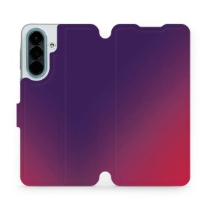 Flip pouzdro na mobil Samsung Galaxy A27 5G - Mobiwear VP67S, fialový a růžový odstín