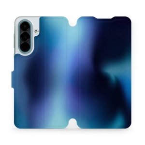 Flip pouzdro na mobil Samsung Galaxy A27 5G - Mobiwear VP68S, modrý odstín