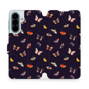 Flip pouzdro na mobil Samsung Galaxy A27 5G - Mobiwear VP78S, barevní motýlci