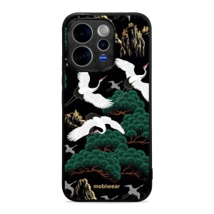 Lesklý kryt na mobil Vivo V70 5G - Mobiwear Glossy G042G, jeřábi