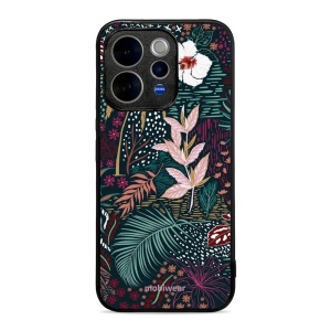Lesklý kryt na mobil Vivo V70 5G - Mobiwear Glossy G043G, temná flóra