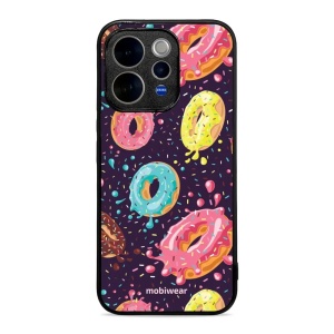Lesklý kryt na mobil Vivo V70 5G - Mobiwear Glossy G046G, donutky
