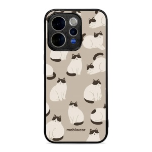 Lesklý kryt na mobil Vivo V70 5G - Mobiwear Glossy G160G, kočičáci