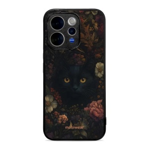 Lesklý kryt na mobil Vivo V70 5G - Mobiwear Glossy G161G, temná kočka