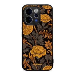Lesklý kryt na mobil Vivo V70 5G - Mobiwear Glossy G173G, žlutá kvítka
