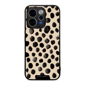 Lesklý kryt na mobil Vivo V70 5G - Mobiwear Glossy GA50G, černé puntíky