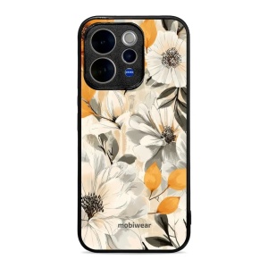 Lesklý kryt na mobil Vivo V70 5G - Mobiwear Glossy GP75G, podzimní květy