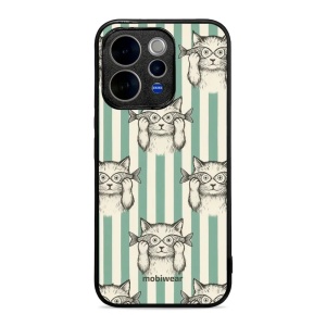 Lesklý kryt na mobil Vivo V70 5G - Mobiwear Glossy GP90G, číča ryby