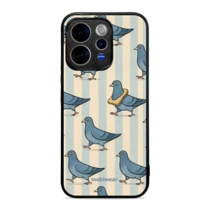 Lesklý kryt na mobil Vivo V70 5G - Mobiwear Glossy GP91G, holubi