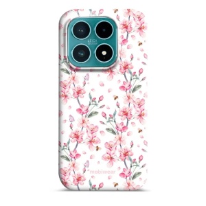 Odolný kryt na mobil Xiaomi 17 - Mobiwear Elite Pro E124E, růžové květy