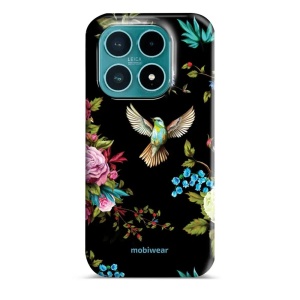 Odolný kryt na mobil Xiaomi 17 - Mobiwear Elite Pro ED09E, ptáček a květy