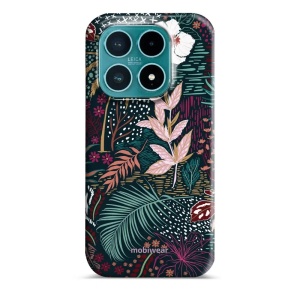 Odolný kryt na mobil Xiaomi 17 - Mobiwear Elite Pro EP13E, temná flóra