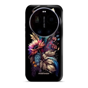 Odolný kryt na mobil Xiaomi 17 Ultra - Mobiwear Elite Pro E011E, kytice s pírkem