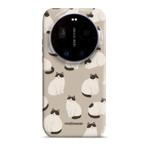 Odolný kryt na mobil Xiaomi 17 Ultra - Mobiwear Elite Pro E160E, kočičáci