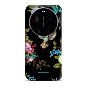 Odolný kryt na mobil Xiaomi 17 Ultra - Mobiwear Elite Pro ED09E, ptáček a květy