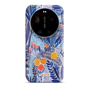 Odolný kryt na mobil Xiaomi 17 Ultra - Mobiwear Elite Pro EP03E, modrá květena