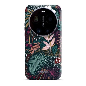 Odolný kryt na mobil Xiaomi 17 Ultra - Mobiwear Elite Pro EP13E, temná flóra