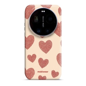 Odolný kryt na mobil Xiaomi 17 Ultra - Mobiwear Elite Pro EP93E, otisk srdce