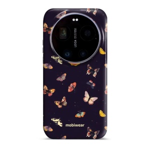 Odolný kryt na mobil Xiaomi 17 Ultra - Mobiwear Elite Pro EP78E, barevní motýlci