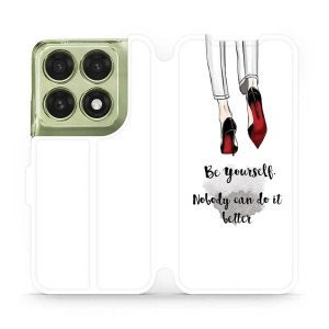 Flip pouzdro na mobil Motorola Edge 70 Pro - Mobiwear M046P, be yourself