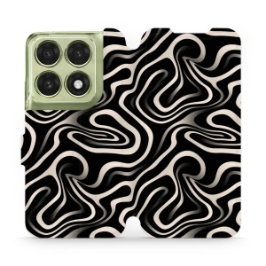 Flip pouzdro na mobil Motorola Edge 70 Pro - Mobiwear VA63S, vlnky a linky