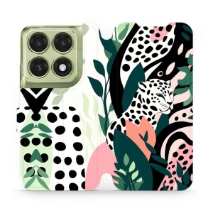 Flip pouzdro na mobil Motorola Edge 70 Pro - Mobiwear VP53S, levhart