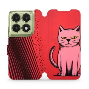 Flip pouzdro na mobil Motorola Edge 70 Pro - Mobiwear VP54S, kocourek