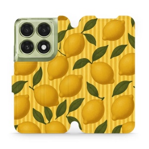Flip pouzdro na mobil Motorola Edge 70 Pro - Mobiwear VP81S, citrony