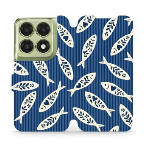 Flip pouzdro na mobil Motorola Edge 70 Pro - Mobiwear VP89S, rybky