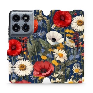 Flip pouzdro na mobil Motorola Moto G37 Power - Mobiwear VP46S, temná louka