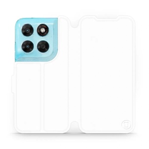 Flip pouzdro na mobil Motorola Moto G87 5G - Mobiwear bílé a šedé