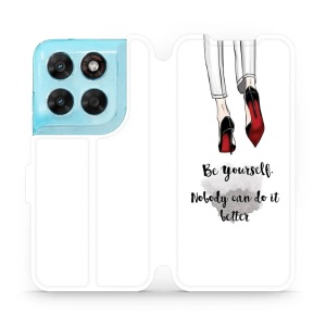 Flip pouzdro na mobil Motorola Moto G87 5G - Mobiwear M046P, be yourself