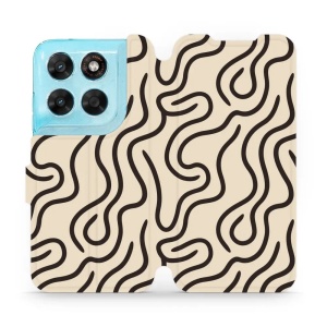 Flip pouzdro na mobil Motorola Moto G87 5G - Mobiwear VA60S, linky