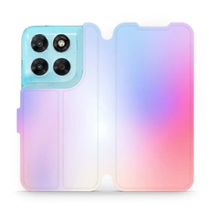 Flip pouzdro na mobil Motorola Moto G87 5G - Mobiwear VP65S, nachový odstín