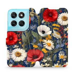 Flip pouzdro na mobil Motorola Moto G87 5G - Mobiwear VP46S, temná louka