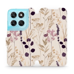 Flip pouzdro na mobil Motorola Moto G87 5G - Mobiwear VB11S, sušená levandule