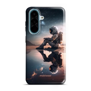 Odolný kryt na mobil Samsung Galaxy A27 5G - Mobiwear Elite Pro E003E, astronaut na samotce