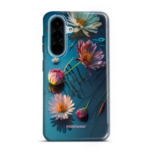 Odolný kryt na mobil Samsung Galaxy A27 5G - Mobiwear Elite Pro E013E, květy na hladině