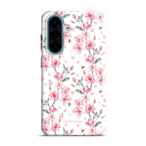 Odolný kryt na mobil Samsung Galaxy A27 5G - Mobiwear Elite Pro E124E, růžové květy