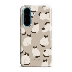 Odolný kryt na mobil Samsung Galaxy A27 5G - Mobiwear Elite Pro E160E, kočičáci
