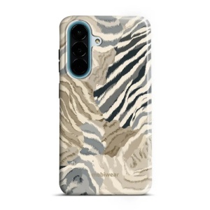 Odolný kryt na mobil Samsung Galaxy A27 5G - Mobiwear Elite Pro E168E, pruhovaná malba