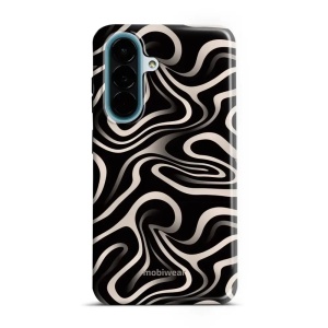 Odolný kryt na mobil Samsung Galaxy A27 5G - Mobiwear Elite Pro EA68E, vlnky a linky