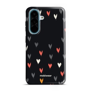 Odolný kryt na mobil Samsung Galaxy A27 5G - Mobiwear Elite Pro EP79E, srdíčka