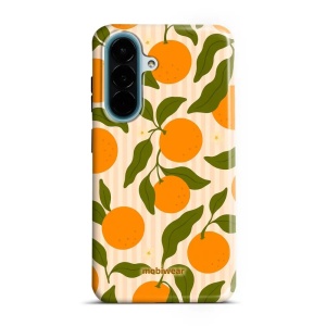 Odolný kryt na mobil Samsung Galaxy A27 5G - Mobiwear Elite Pro EP82E, pomeranče