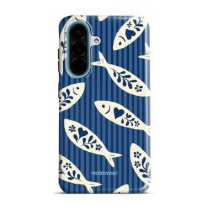 Odolný kryt na mobil Samsung Galaxy A27 5G - Mobiwear Elite Pro EP89E, rybky